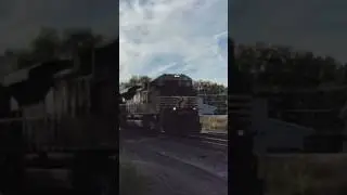 NS SD70ACE Horn Show #ns #railfanning #sd70ace #hornshow