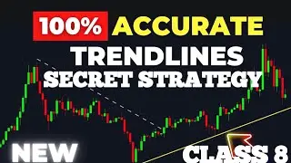 100% Accurate Trendlines Secret Strategy | Quotex & Binary Trading | Class 8