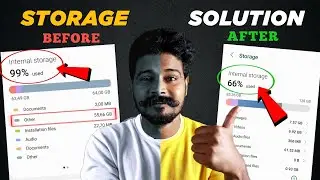 Fix Android Phone Storage Problem ✅️| Telugu | Storage Space Running Out Problem SOLVED