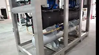 Inverter water cooled scroll chiller