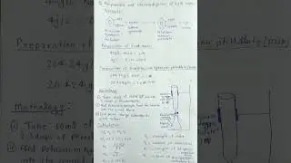 Preparation and standardization of 0.1M sodium hydroxide (B.pharmacy)#shorts