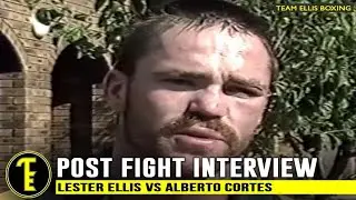 BILL MORDEY & BRUCE MCAVANEY POST-FIGHT INTERVIEW | LESTER ELLIS VS ALBERTO CORTES