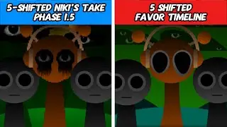Incredibox Sprunki 5-Shifted Niki's Take (Phase 1.5 Update) vs 5 Shifted Favor Timeline