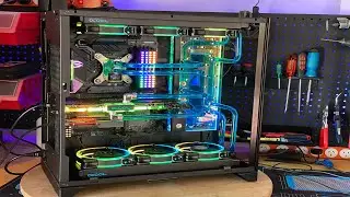 Build 05 GRG Watercooled Lian Li 011D XL Intel I9 9900K Asus  Z390-E Gigabyte RTX 2080 Ti OC 11G