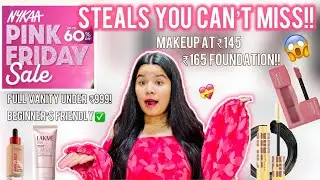 Build Your Vanity Under ₹999! 💗 Pink Friday Best Deals 2025 | Nykaa pink friday sale