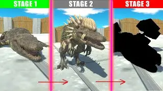 EVOLUTION OF PURUSSAURUS - Animal Revolt Battle Simulator ARBS