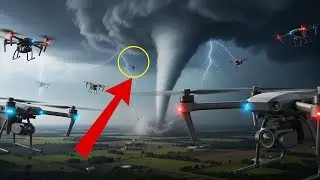 First Tornado Filmed by AI Drones &mdash; A Terrifying New Era of Storm Chasing