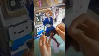 tutorial stand figure anime✧ TT:upilllmeng || #diy #jujutsukaisen #figure #drawing #draw #subscribe