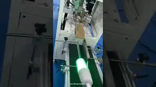 Aircraft shape clip carton box erecting forming making machine with corner fold labeling machine
