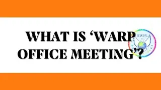[RH] Reality of HWPL: What is WARP Office? ***Religious Figure MUST WATCH! 종교연합사무실의 실체 (EN, 한국어 자막)