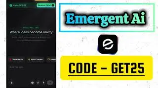 Emergent Ai Coupon Code 2026 🤗 || Emergent Ai Best Coupon Code || Emergent Ai promo Code #emergente