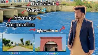 Hyderabad🫀 water supply💦 jamshoro🥀 interesting beautiful video😍  #today #vlog #aj bht maza aya