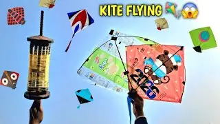 Hamne urai dil wali Patang 🪁 | Kite flying | kite fighting | kitecatching | patangbazi 