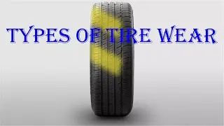 Types of tire wear.