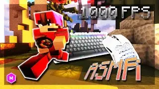 16 MINUTES Fireball Fight Clicky Keyboard + Mouse Sounds ASMR 1 | Minemen #minecraft #minemenclub