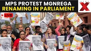 MGNREGA Renaming Row LIVE | Opposition MPs Protest MGNREGA Renaming to VB&ndash;G Ram G at Parliament