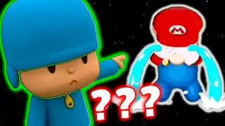 8 Pocoyo & Mario Go Away & Crying Sound Variations in 53 Seconds