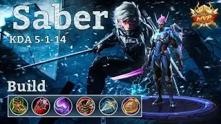 Mobile Legends: Saber MVP, Assassin Build with a Touch of Tanky!