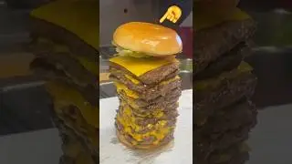 Монстр бургер из Wendy&rsquo;s 🍔