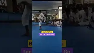 Ten Chi Ken Dai Go🔥#shorts #shortsvideo#olahraga#beladiri #shorinjikempo#martialarts #latihan#kempo