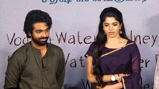 GV Prakash,Divya Bharathi  Speech at Bachelor Press Meet  | Bachelor Pre Release Event |  Sathish