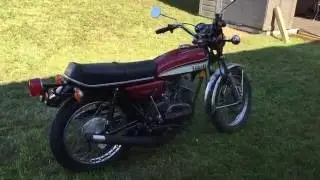 73 rd350 with pipes