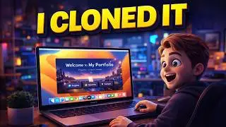 Build a macOS Portfolio Website with AI - (No Coding!) | Just in 5 minutes