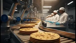 industrial food tech inside a modern chapati factory tour