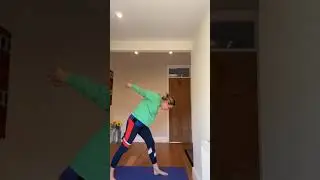 Humble Warrior Pose