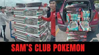 Scalpers Use 100 Sam's Club Memberships to buy PALLET of Prismatic Evolutions Lucario and Tyranitar