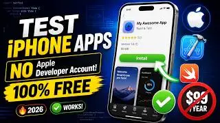Test iPhone Apps WITHOUT Apple Developer Account #apple