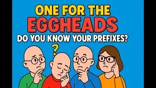 One for the Eggheads! Can You Crack This Prefix Quiz? Ft Mobytal 'Time' @Spingertron
