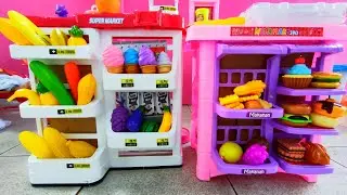 Nangis Sedih 💞 Drama Ibu & Balita Penjual Es Krim, Makanan Donat Bohongan 💞 Kasihan Jualannya Sepi