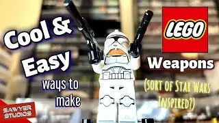Custom LEGO guns | Cool & Easy Star Wars Weapons Builds!