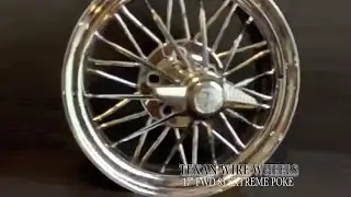 17 inch 83s&reg; Extreme Poke&reg; 30 Spoke Elbow&reg; Wire Wheels