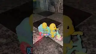 Funny Duck Auto Rickshaw Toy with Music and Lights for Kids #musicaltoys #duck #kids #stuntcartoy