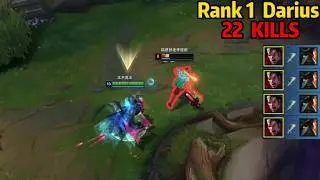 Rank 1 Darius: This Game is an ABSOLUTE MASSACRE! *22 KILLS*