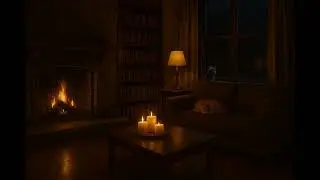 Cozy Cat Ambience 🐾 Relaxing Sounds for Reading, Study & Calm