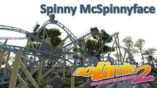 Spinny McSpinnyface - Compact Spinning Coaster - NoLimits 2