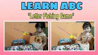 Easy To Learn ABC.. Letter Fishing Game || #3yearsoldVlogger ASH ATENCIO