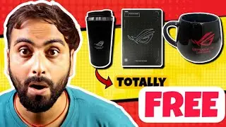 Asus ROG FREE Shopping | Get Coffee Mug, Diary, Tumber, Bottle Totally FREE | Free Shopping |