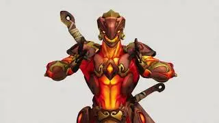 Genji 2018 Pacific All-Stars Skin Demo (OWL Legendary)