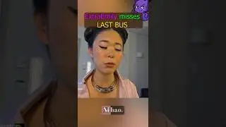 ExtraEmily MISSES Last Bus in UK #extraemily #extraemilyirl #irl #england  #twitchclips #twitch