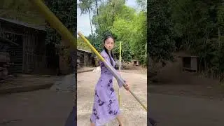 Kungfu china master 744/Hướng dẫn m&uacute;a gậy#霞光腊月#kungfu #wing chun
