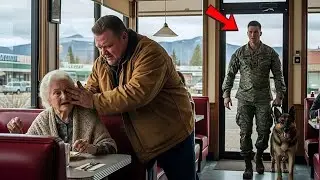 Bully Slapped an Elderly Widow at Diner — Not Knowing Her Son Was a Navy SEAL