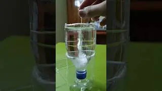 Vinegar Experiment With Cotton Bud #shorts