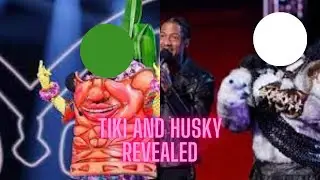 TIKI and HUSKY REVEALED MASKED SINGER SEASON 10
