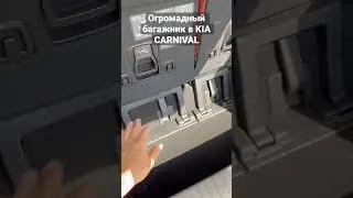 Багажник в KIA CARNIVAL 2022