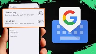Clean Up Gboard on Android & Remove the Comma and Period Keys