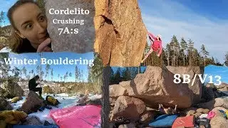 8B Winter Bouldering - Extreme Laughter
